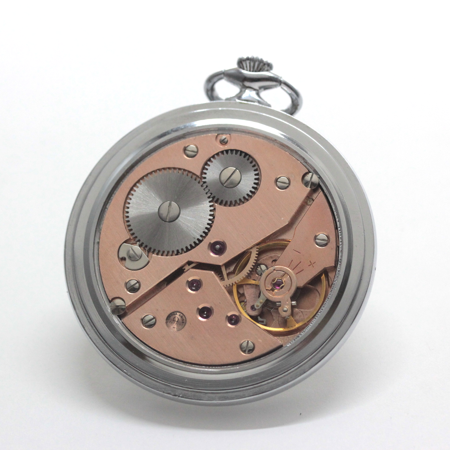 オメガ（OMEGA） / 1973年製 / ヴィンテージウォッチ / オープンフェイス懐中時計 / アラビア数字 /  omega-128