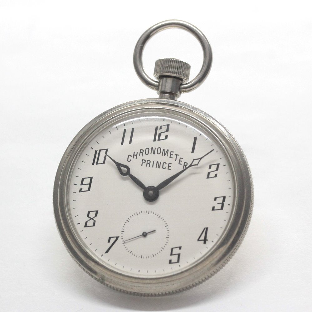 絶版モデルのプリンス / PRINCE / クロノメーター / 松村時計店 手巻き式 / ヴィンテージ懐中時計 / princereprint-101