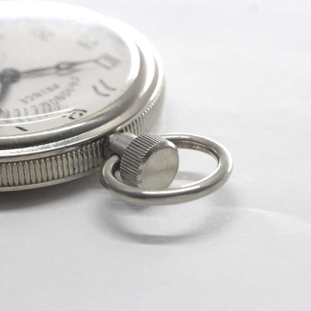 絶版モデルのプリンス / PRINCE / クロノメーター / 松村時計店 手巻き式 / ヴィンテージ懐中時計 / princereprint-101