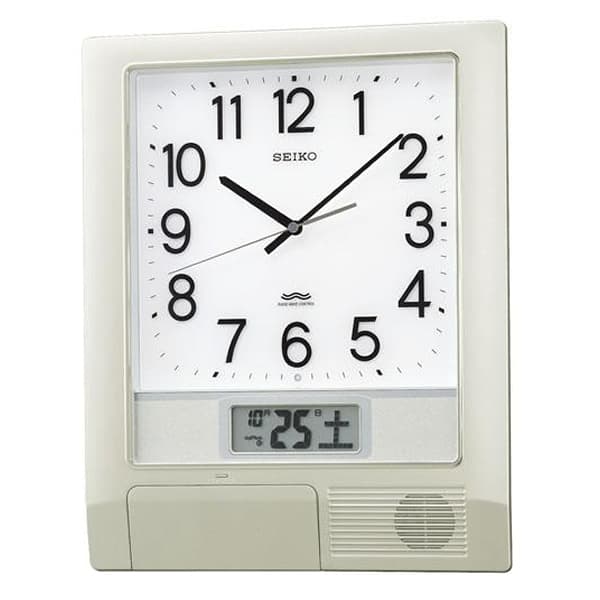 SEIKO セイコー 電波クロック プログラムチャイム【PT201S】