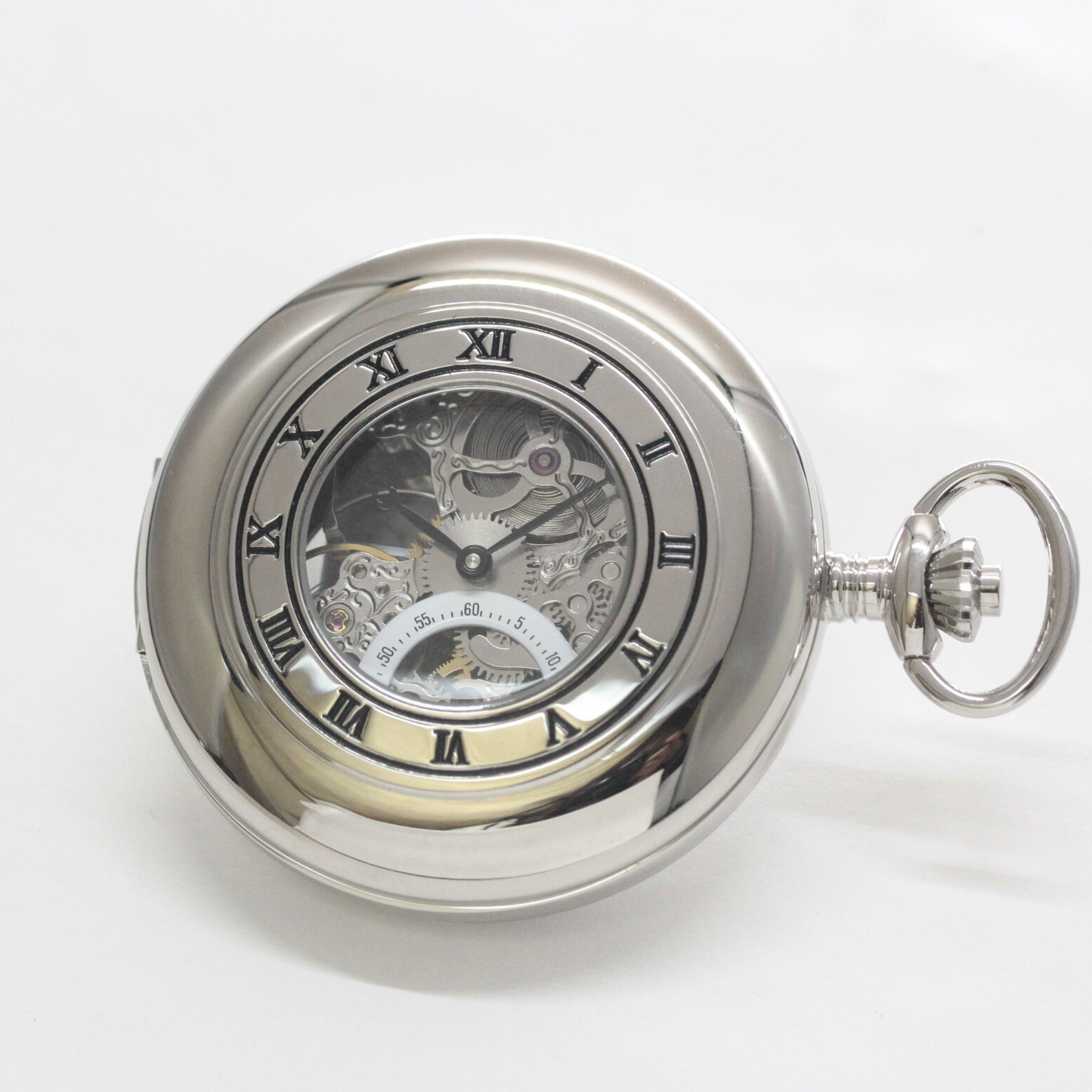 ナポレオンタイプ　ラポート/Rapport/両開き スケルトンPW45 懐中時計