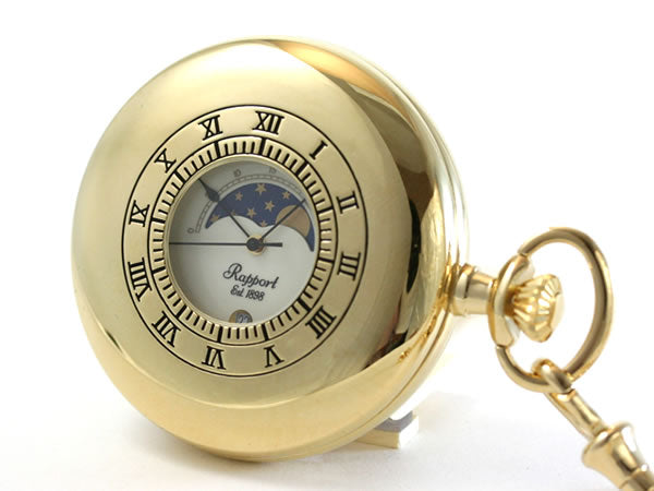 ラポート/Rapport/懐中時計/ムーンフェイズ/カレンダー PW81・PW80/ペア懐中時計