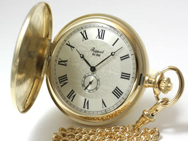ラポート/Rapport/ハンターケース/クォーツ/懐中時計PW85・PW84/ペア懐中時計