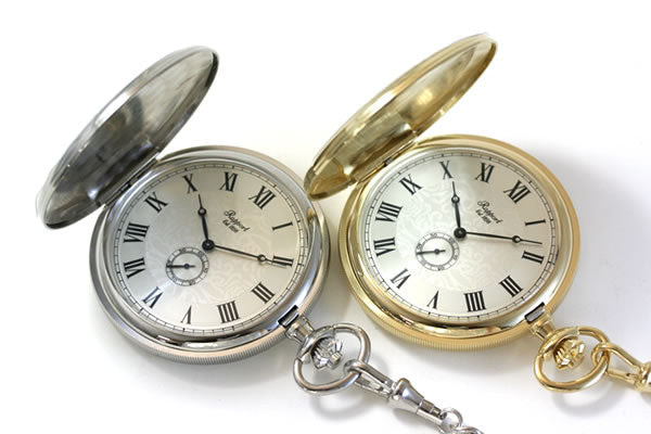 ラポート/Rapport/ハンターケース/クォーツ/懐中時計PW85・PW84/ペア懐中時計
