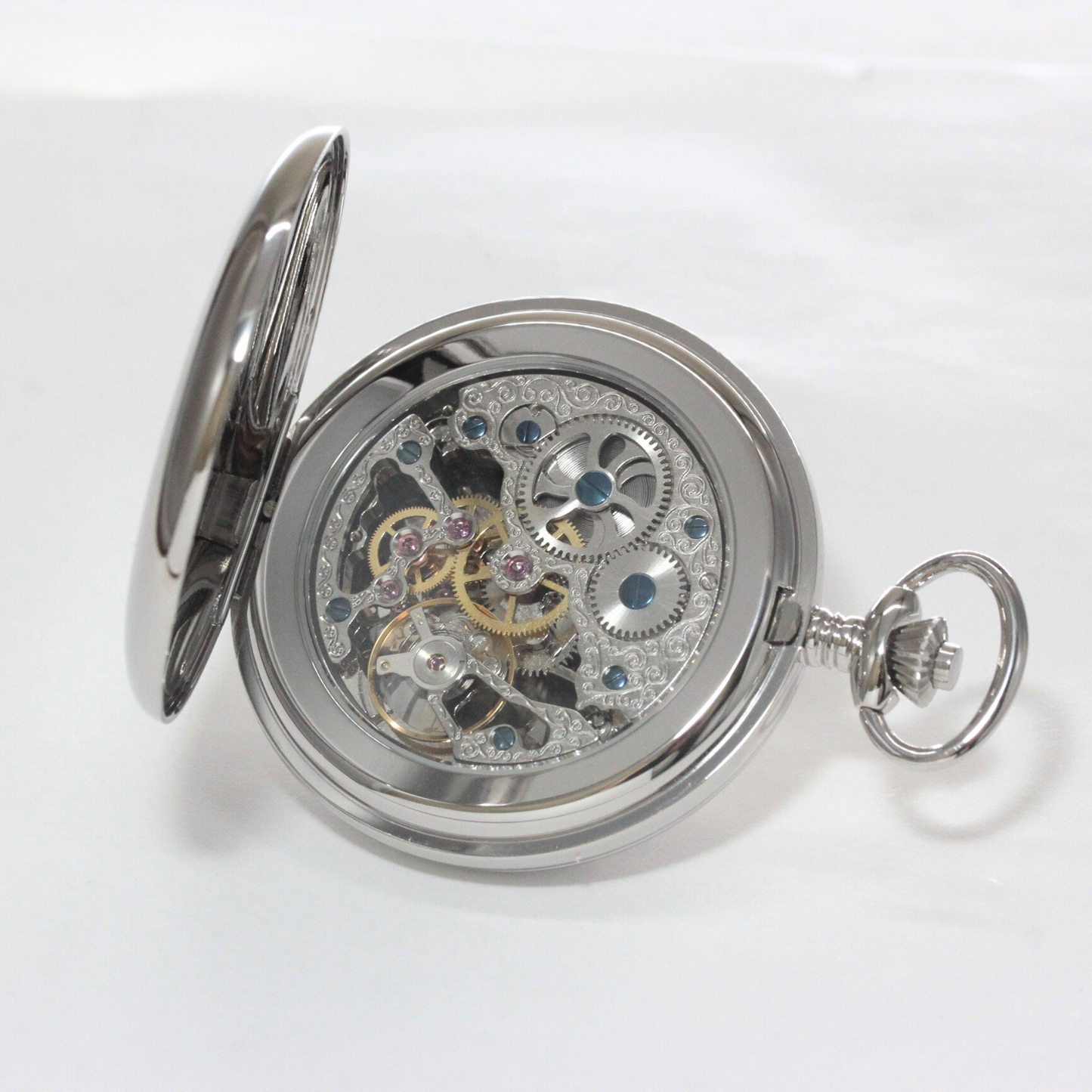 正美堂時計店撮影 ラポート/Rapport/懐中時計/フルハンター/スケルトン/手巻き/PW91