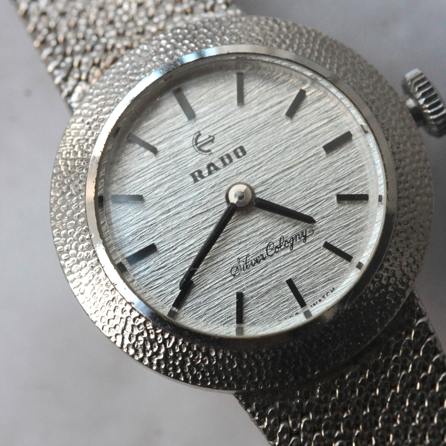 RADO ラドー / シルバーコロニー/ ヴィンテージ / 銀無垢 silver925 / 腕時計 / 1970年代前後推測 / rado-553-01