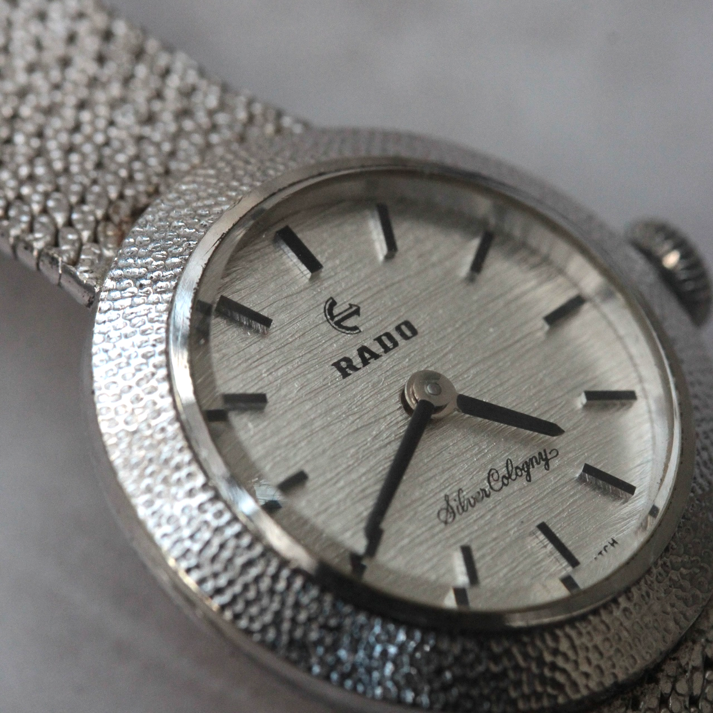 RADO ラドー / シルバーコロニー/ ヴィンテージ / 銀無垢 silver925 / 腕時計 / 1970年代前後推測 / rado-553-01
