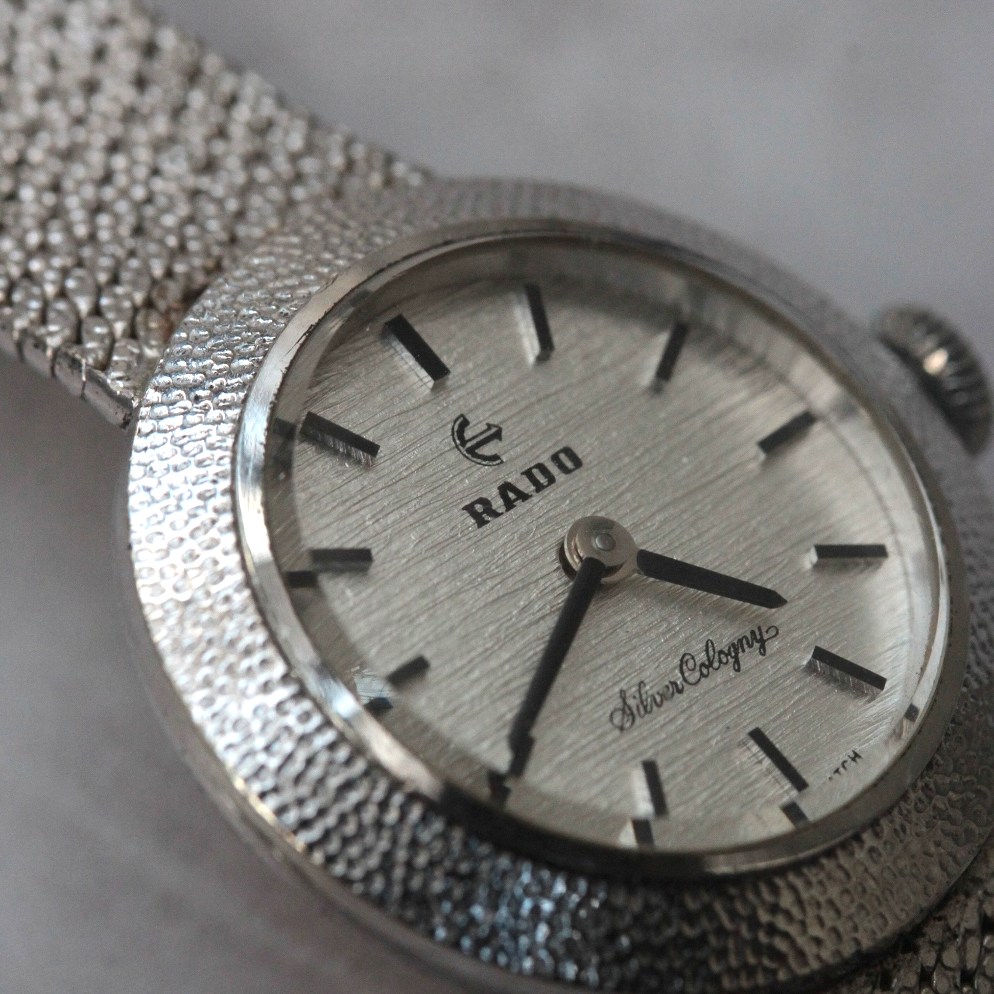 RADO ラドー / シルバーコロニー/ ヴィンテージ / 銀無垢 silver925 / 腕時計 / 1970年代前後推測 / rado-553-01
