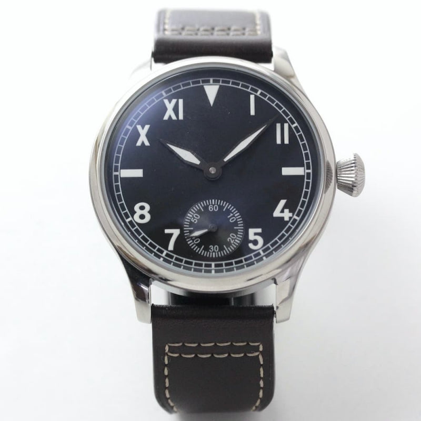 ロント(RONT) スイス製手巻き式ムーブメント 腕時計ユニークダイヤル rd6s1-j133p1ra
