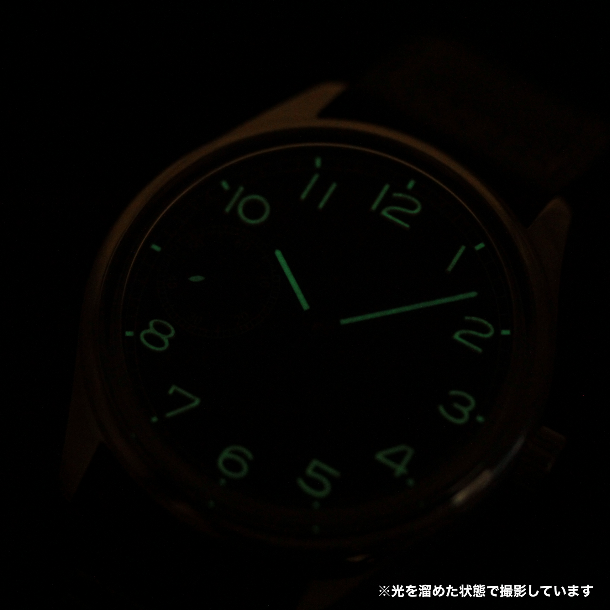 ロント(RONT) スイス製手巻き式ムーブメント 腕時計 rd9s1-d175p3ra 蓄光