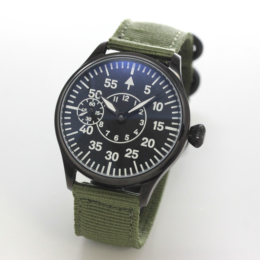 ロント(RONT) 手巻き式 腕時計 rd9s1-j231p1ns22armygreen