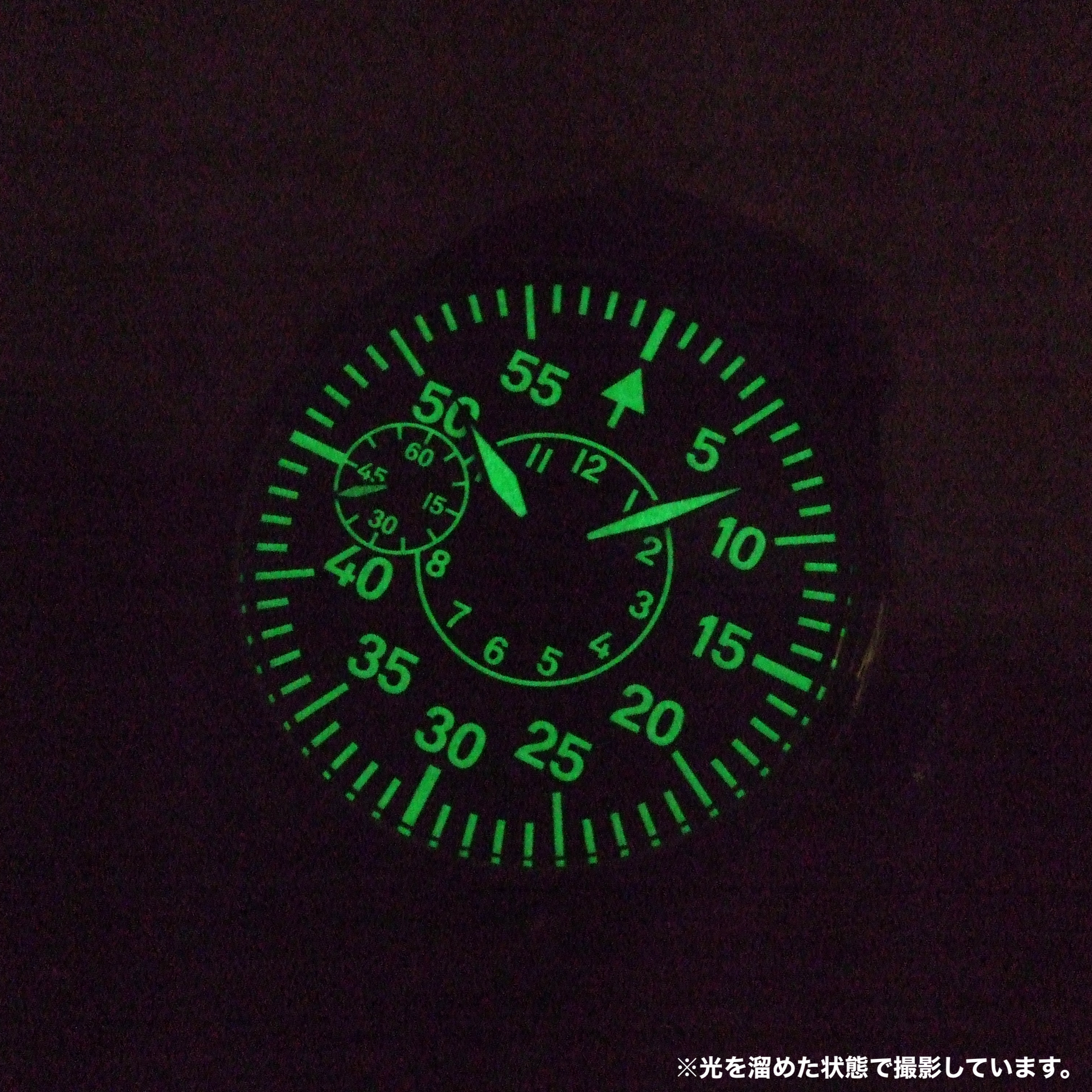 ロント(RONT) 手巻き式 腕時計 rd9s1-j231p1ns22armygreen 蓄光