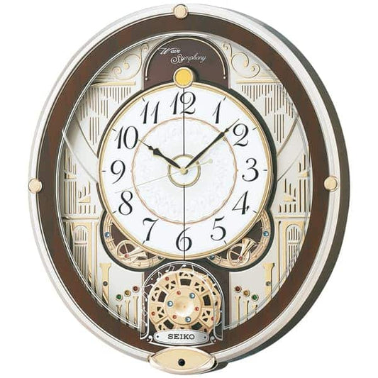 SEIKO セイコー 電波 からくり 掛け時計 RE577B