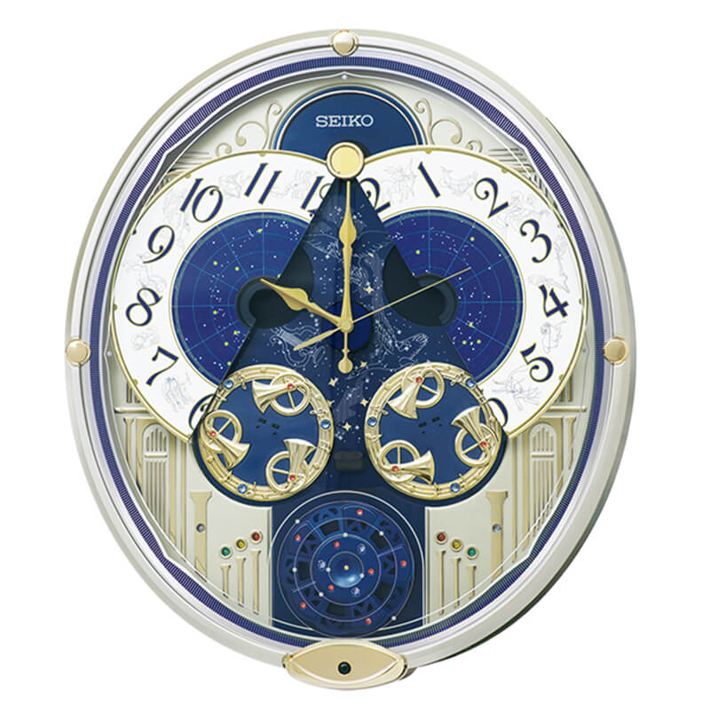 SEIKO（セイコー） 電波からくり・アミューズ 12星座 掛け時計 RE582G