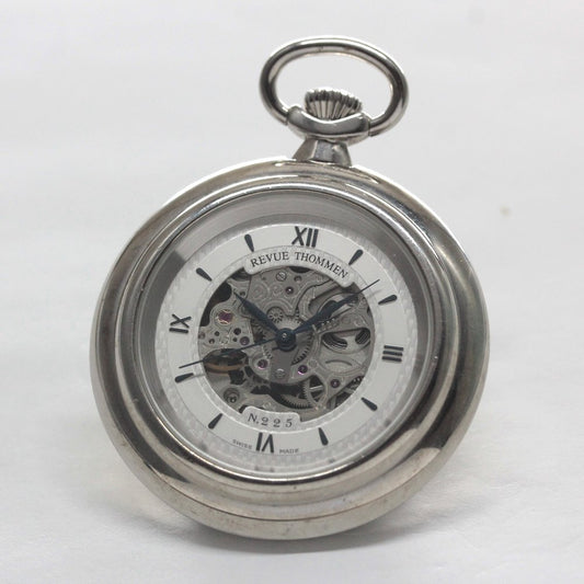 レビュートーメン/懐中時計/スケルトン/手巻き/マニュファクチュール/revue-102