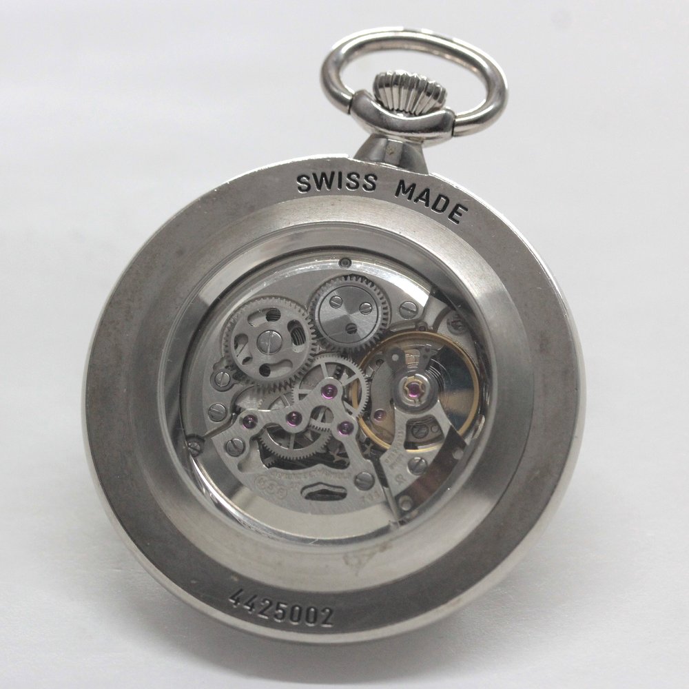 レビュートーメン/懐中時計/スケルトン/手巻き/マニュファクチュール