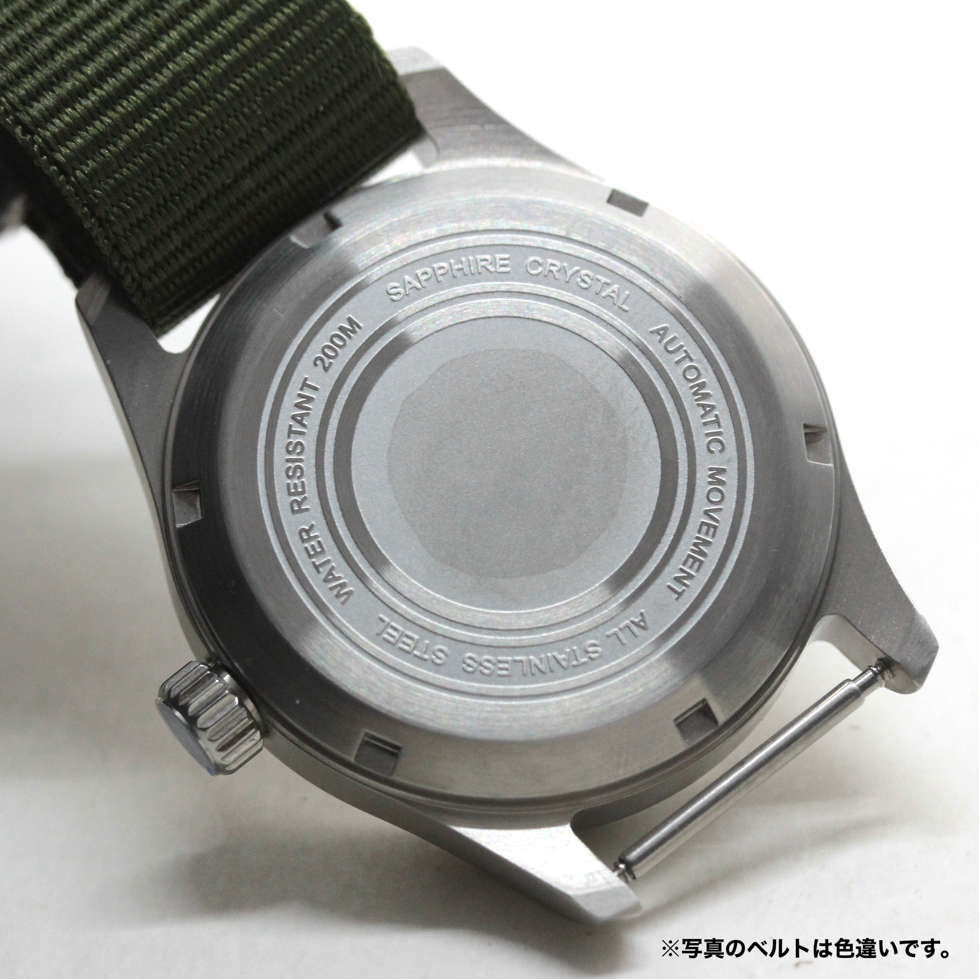 ロント(RONT) スイス製 自動巻き ムーブメント 腕時計 rstp1-a147a2n20darkblue 時計裏