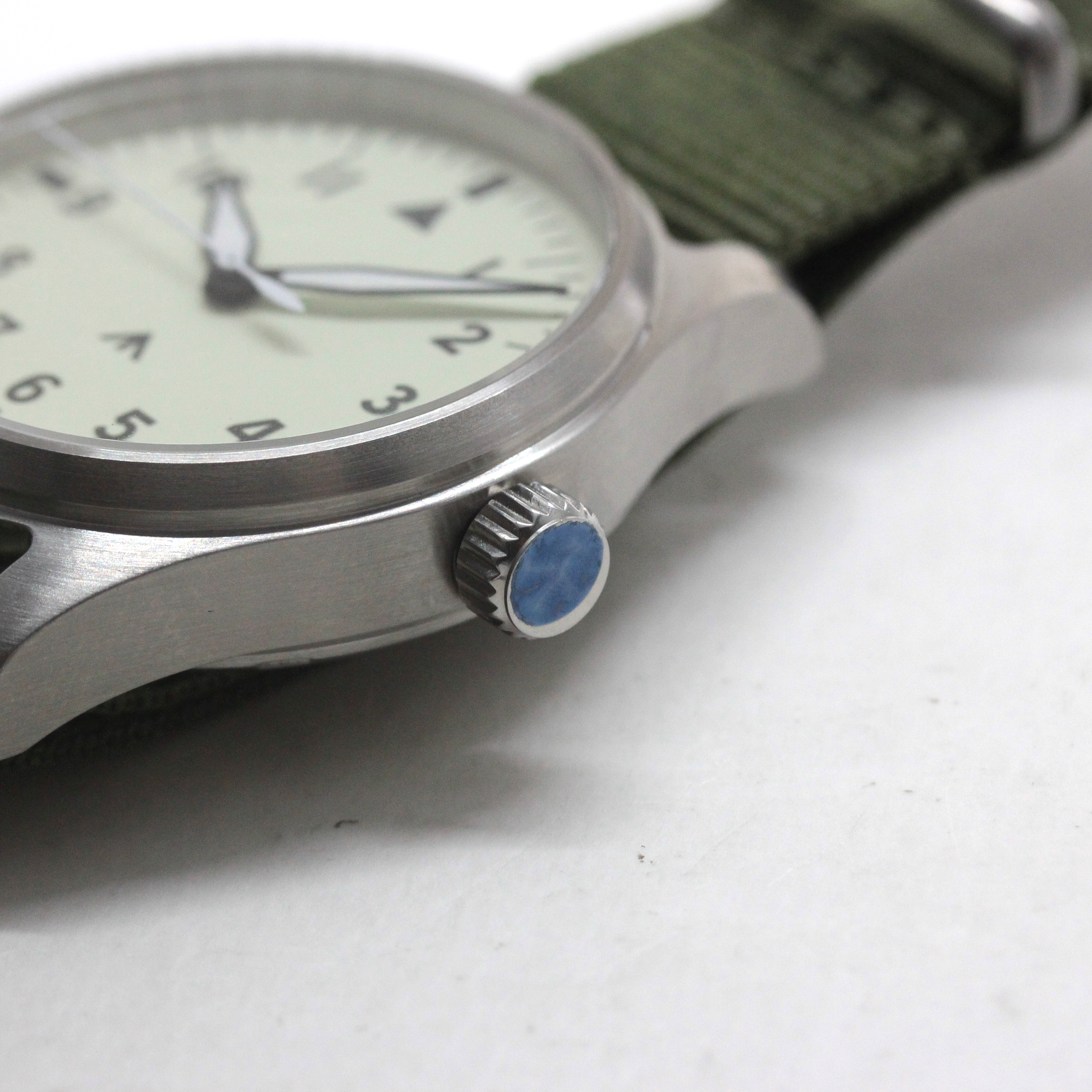 ロント(RONT) スイス製 自動巻き ムーブメント 腕時計 rstp1-a159a5n20armygreen rリューズ