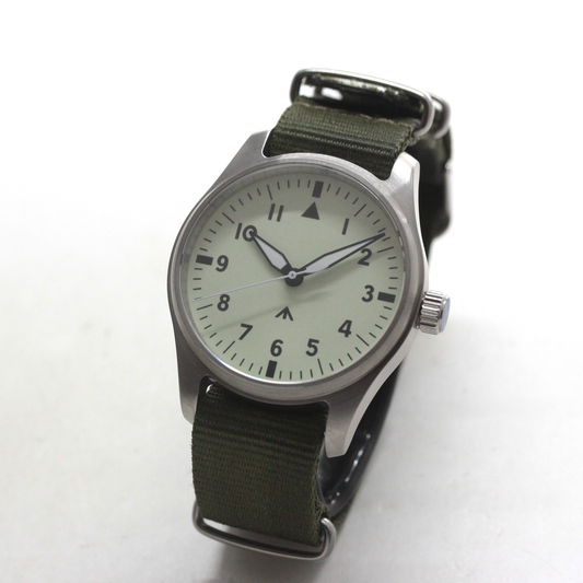 ロント(RONT) スイス製 自動巻き ムーブメント 腕時計 rstp1-a159a5n20armygreen ミリタリーデザイン