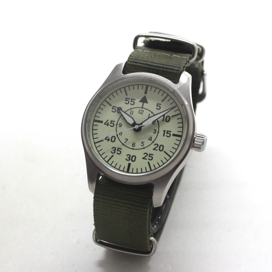 ロント(RONT) スイス製 自動巻き ムーブメント 腕時計 rstp1-a177a5n20armygreen ステンレススティールケース