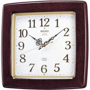 SEIKO Chime & Strike Radio-Controlled Wall Clock with Chime