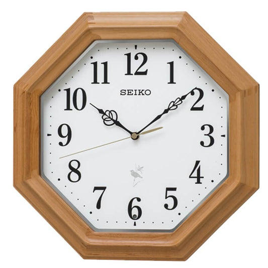SEIKO セイコー 報時付き 木枠 電波掛け時計 RX216B