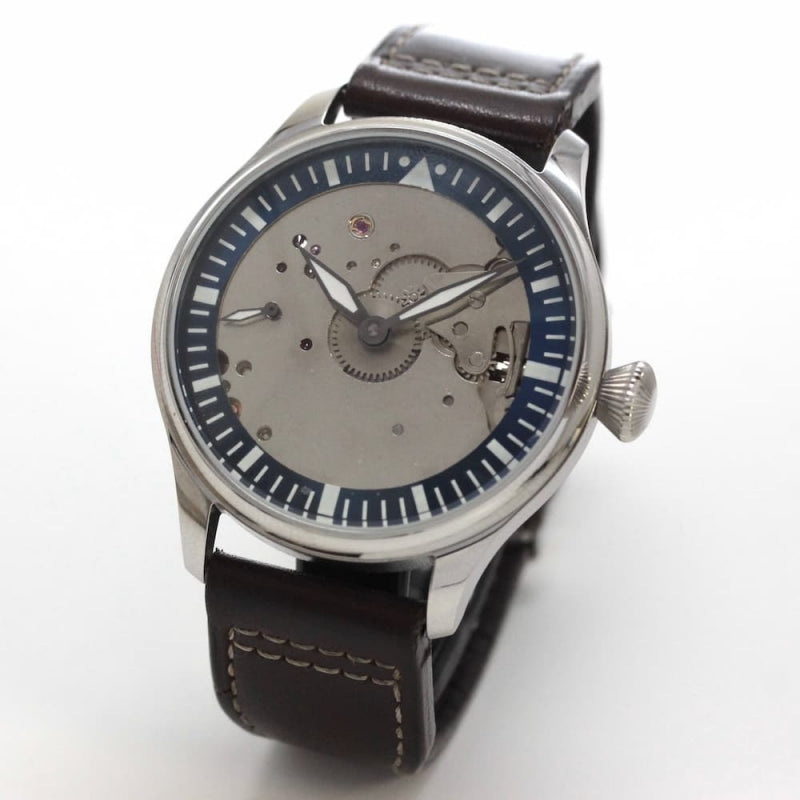 正美堂オリジナルウォッチ/オープンダイヤル/スイス製オールドムーブメント/s50hwob-old6497