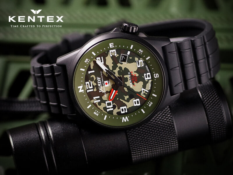 Kentex(ケンテックス)/JSDF 陸上自衛隊 コンバットソーラー/腕時計/S715M-16 陸自迷彩モデル