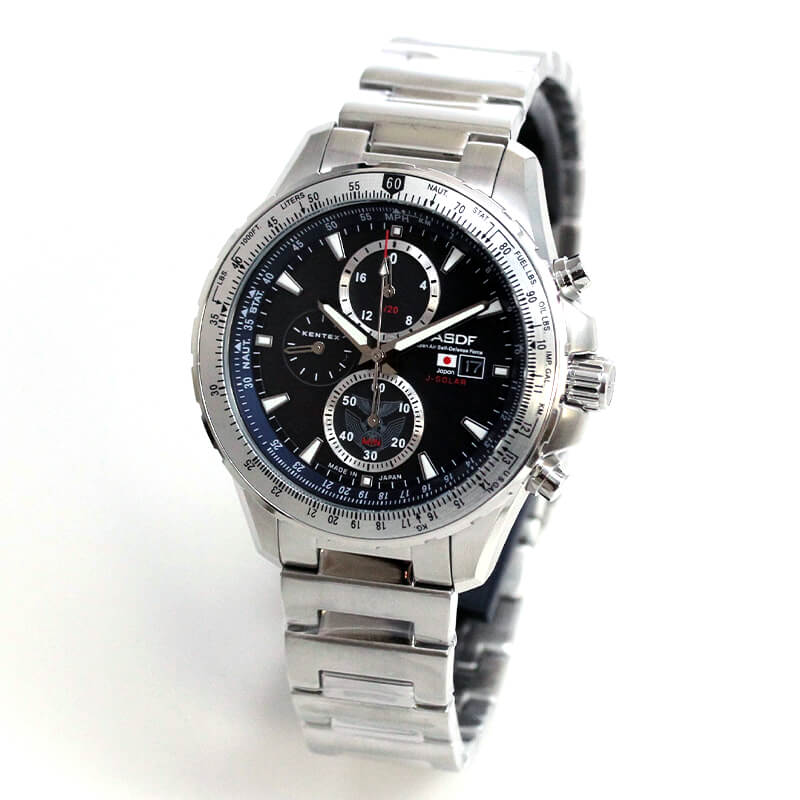 Kentex(ケンテックス) JSDF ソーラープロ 航空自衛隊モデル クロノグラフ 腕時計 S802M-01