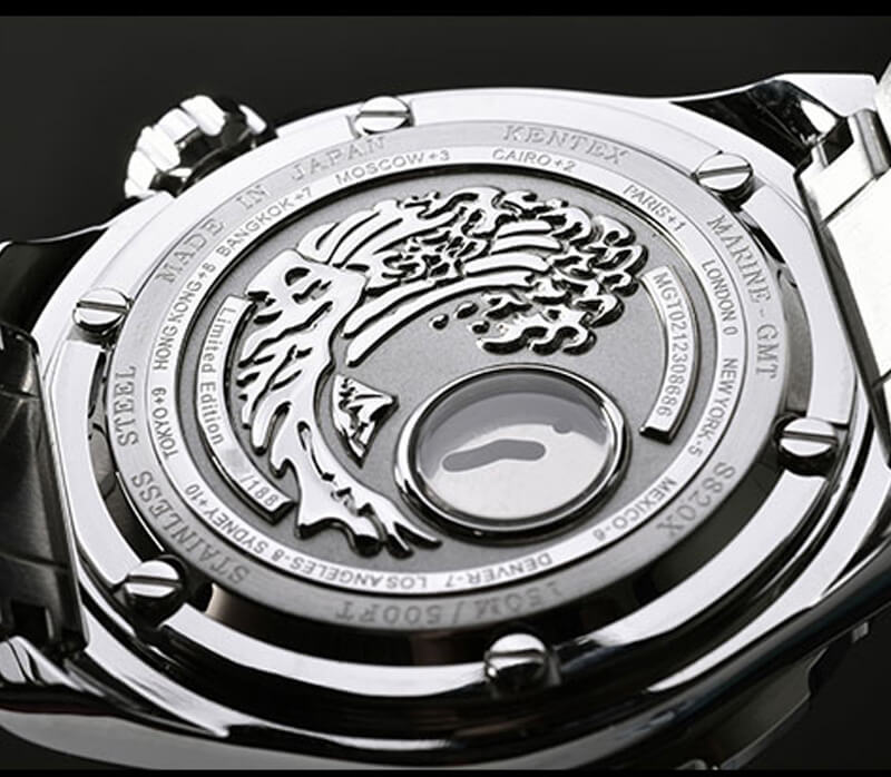 Kentex(ケンテックス) MARINE GMT/マリンGMT 188本限定 腕時計 S820X-02