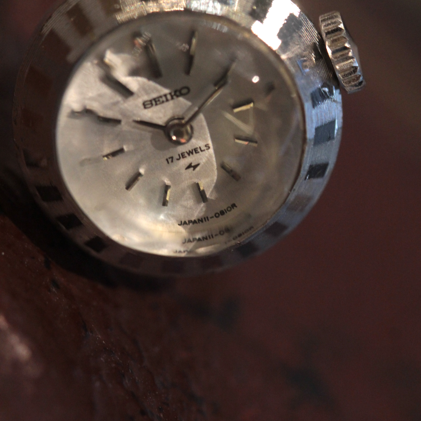 SEIKO / セイコー / 1967〜1979年頃 手巻き式 / リングウォッチ / リングボックス付 / seiko-604-07