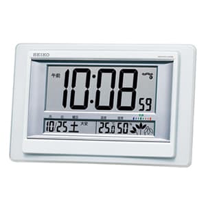 セイコー（SEIKO）掛け置き兼用デジタル電波クロック/SQ432W – 正美堂