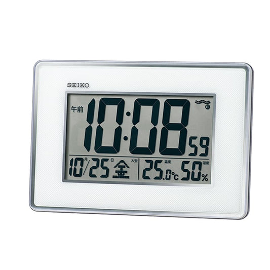 セイコー SEIKO 掛け置き兼用 デジタル電波クロック SQ443S