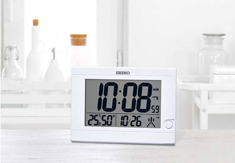 電波掛け時計テントウムシ掛け時計white delight（B） 電波掛け時計テントウムシ掛け時計white delight（B）