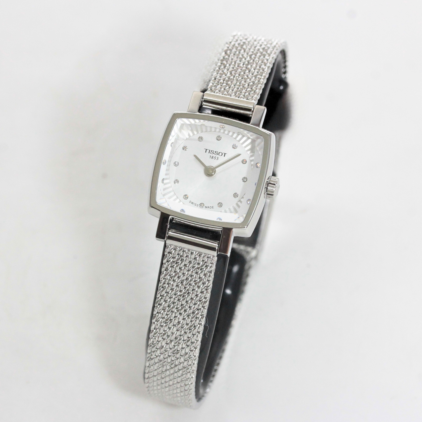 TISSOT(ティソ) /ラブリー スクエア/ダイヤモンド/クォーツ/T058.109.11.036.00/20mm/腕時計