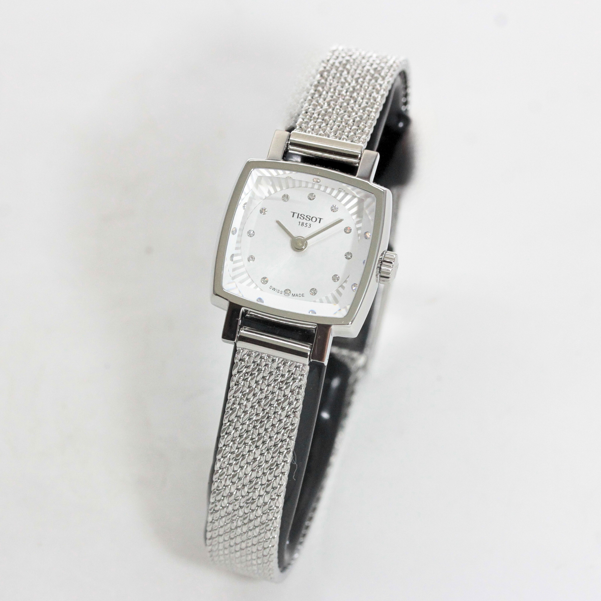 TISSOT(ティソ) /ラブリー スクエア/ダイヤモンド/クォーツ/T058.109.11.036.00/20mm/腕時計