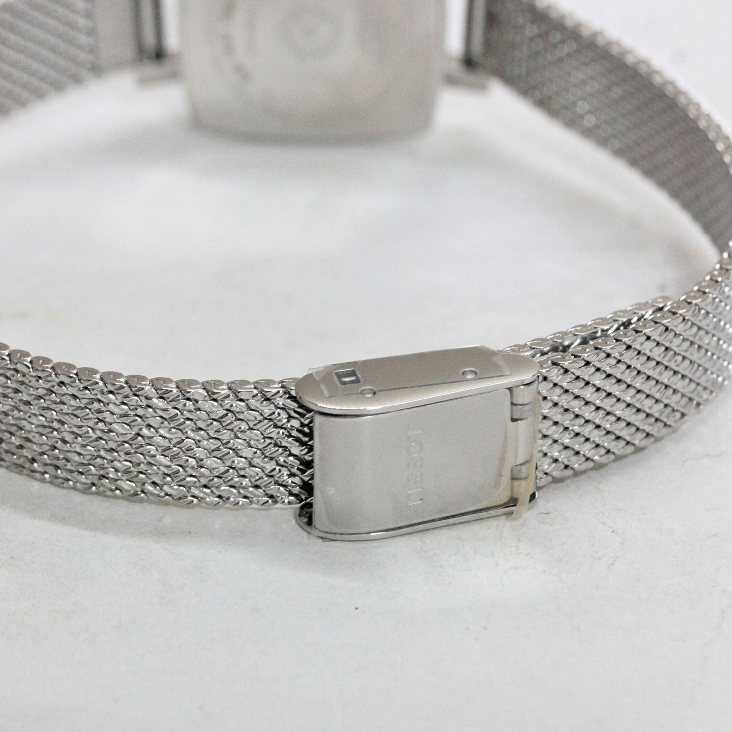 メッシュベルト レトロ　TISSOT(ティソ) /ラブリー スクエア/ダイヤモンド/クォーツ/T058.109.11.036.00/20mm/腕時計