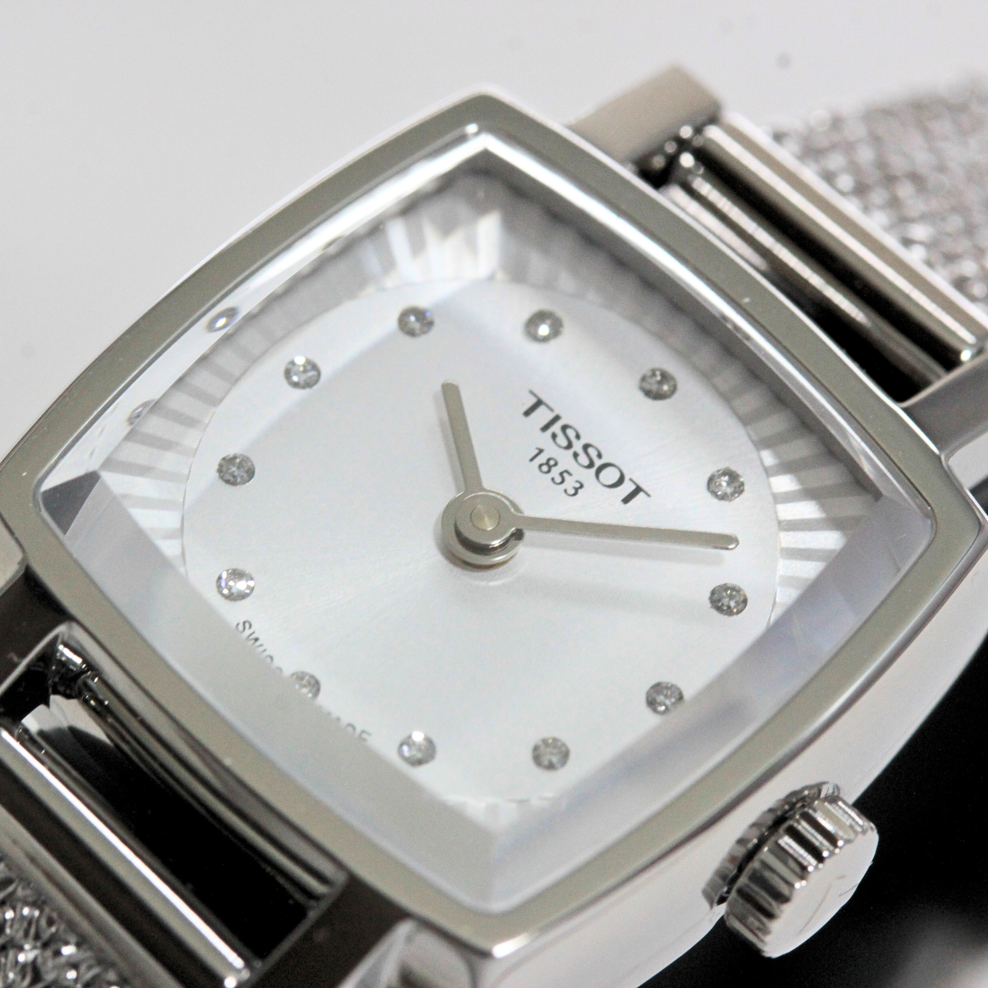 TISSOT(ティソ) /ラブリー スクエア/ダイヤモンド/クォーツ/T058.109.11.036.00/20mm/腕時計