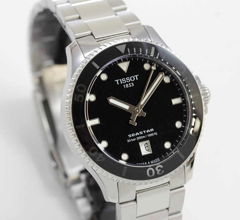 TISSOT(ティソ）Seastar 1000 (シースター1000) 40mm 腕時計 T120.410.11.051.00