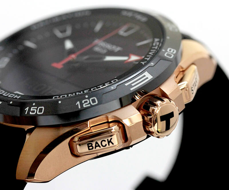 TISSOT(ティソ) T-タッチ コネクト ソーラー スマートフォン連動 腕時計 / ラバーベルト T121.420.47.051.02