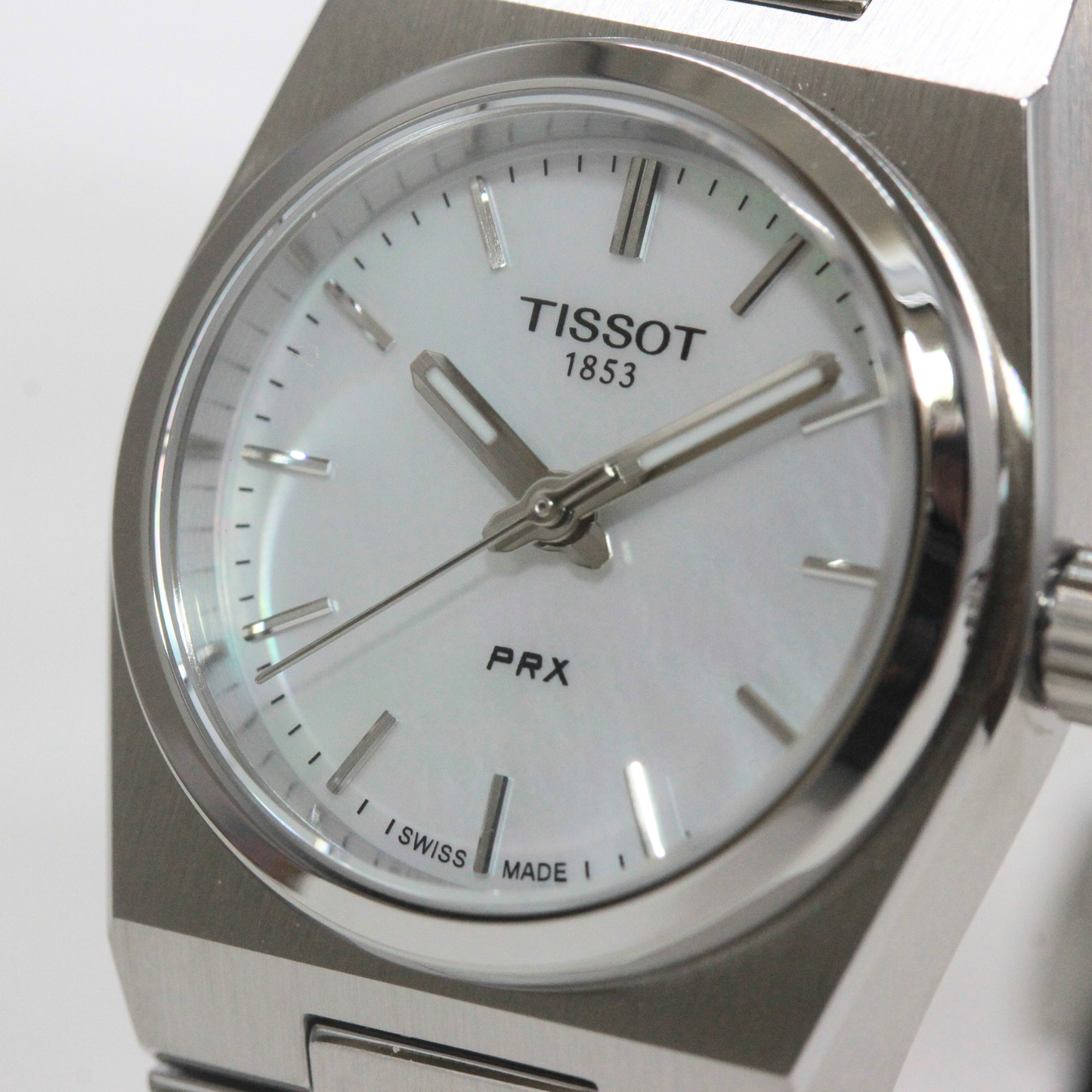 TISSOT(ティソ) PRX ピーアールエックス 腕時計 25mm経 マザー・オブ・パール T137.010.11.111.00