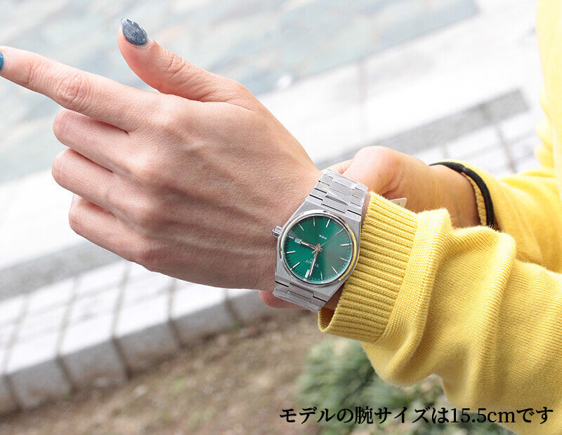 TISSOT(ティソ) PRX ピーアールエックス 腕時計 35mm経 グリーン T137.210.11.081.00