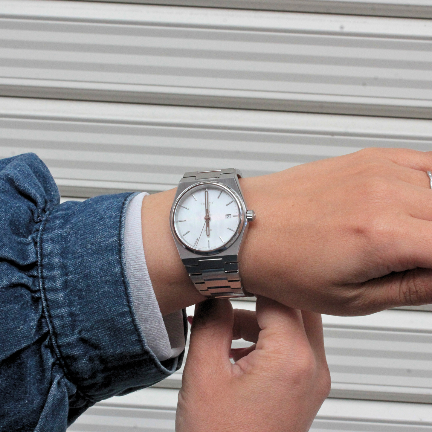 TISSOT(ティソ) PRX ピーアールエックス 腕時計 35mm経 マザー・オブ