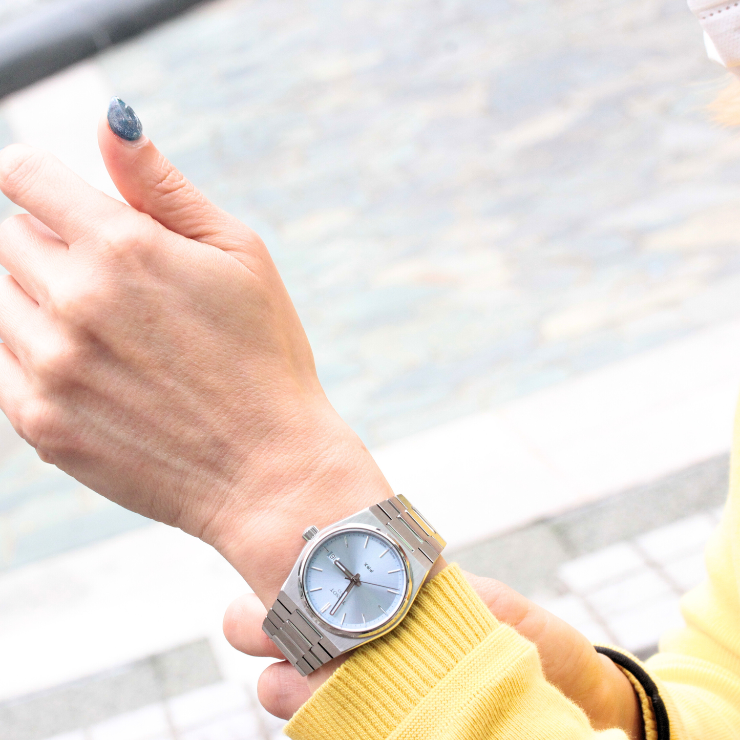 TISSOT(ティソ) PRX ピーアールエックス 腕時計 35mm経 ライトブルー TISSOT(ティソ) PRX ピーアールエックス 腕時計 35mm経 ライトブルー