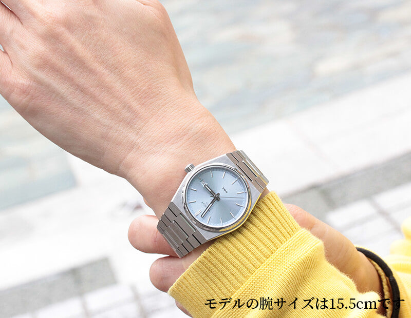 TISSOT(ティソ) PRX ピーアールエックス 腕時計 35mm経 ライトブルー T137.210.11.351.00