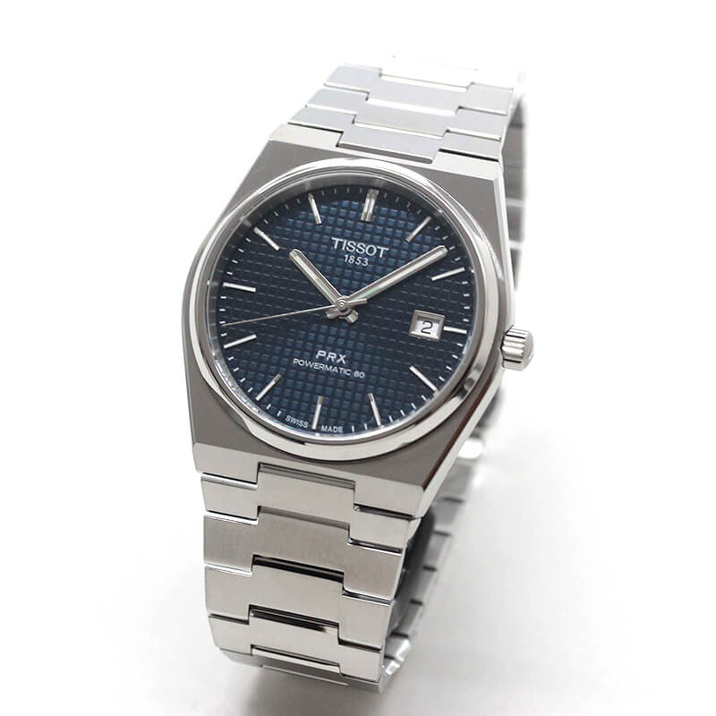 TISSOT(ティソ) PRX メンズ オートマティック 腕時計 ブルー T137