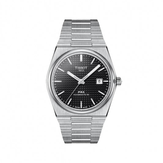 TISSOT(ティソ) PRX メンズ オートマティック 腕時計 ブラック T137.407.11.051.00