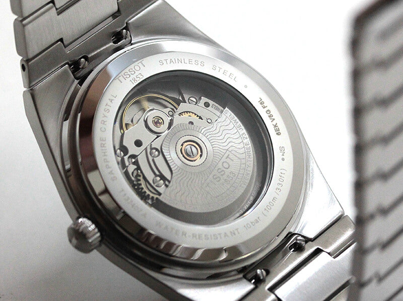 TISSOT(ティソ) PRX ピーアールエックス パワーマティック80 腕時計 40mm経 アイスブルー T137.407.11.351.00