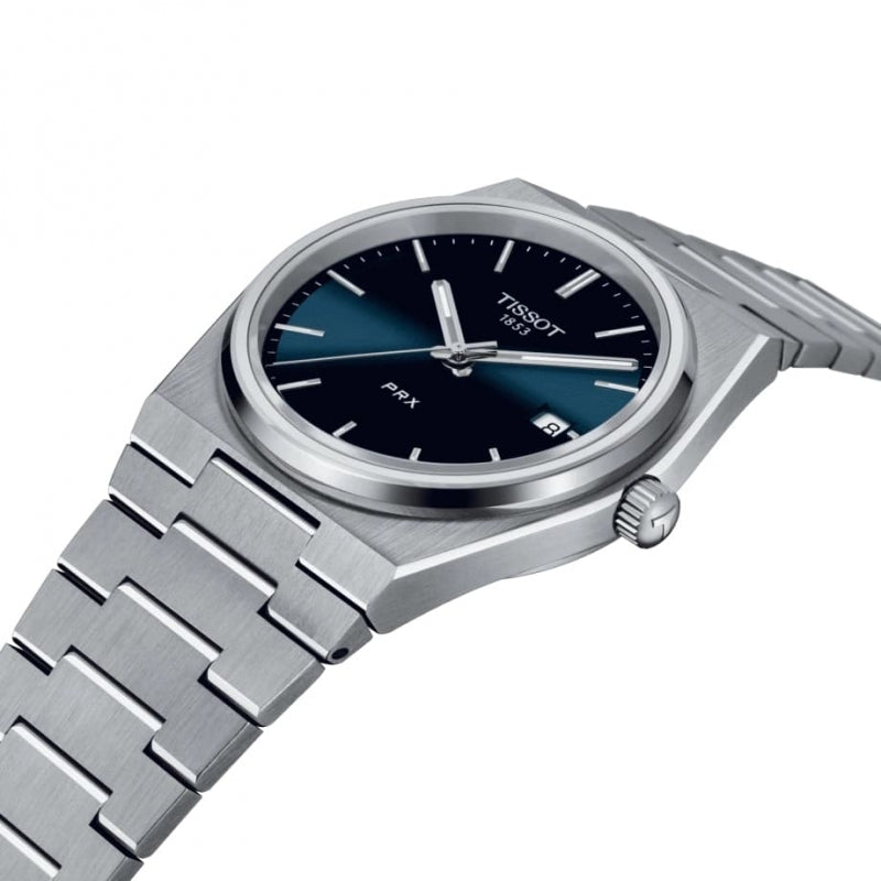 TISSOT(ティソ) PRX ピーアールエックス 腕時計 ブルー T137.410.11.041.00