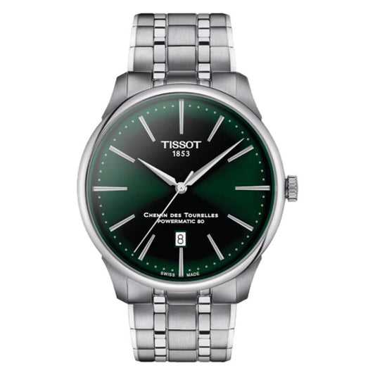 ティソ（TISSOT)シュマン・デ・トゥレル（CHEMIN DES TOURELLES）パワーマティック80 自動巻き 42mm 腕時計 T139.407.11.091.00